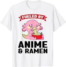 fueld by anime &ramen Anime Merch T-Shirt