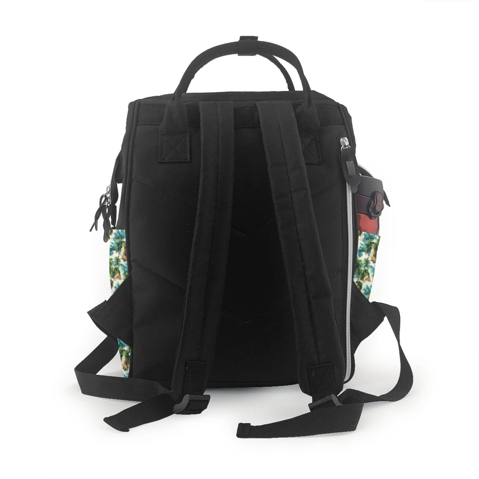 Wickeltasche für Babypuppen – Hawaii kleine Insel-Druck, Mama-Tasche, taktischer Säuglings-Baby-Rucksack, Reisemode, Wandern, Kleinkind, Tragetasche, Still-Windeltaschen für Vater, Mutter