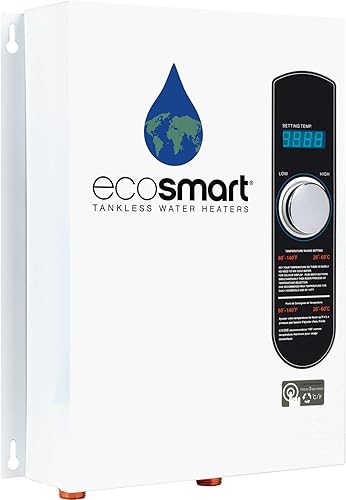 Miniatura 8 de EcoSmart ECO 18 Calentador de agua eléctrico sin depósito 18 KW a 240 voltios con tecnología patentada de auto-modulación