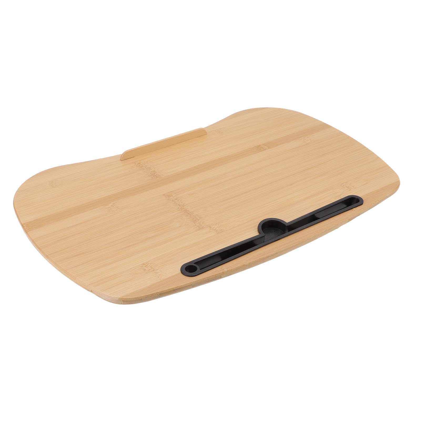 Aramox Escritorio de Regazo de bambú para Computadora Portátil con Cojín de 21,3 X 13,0 Pulgadas, Almohada Ergonómica 3 en 1 para Computadora Portátil, Escritorio de Regazo para para Trabajo,
