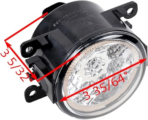 Miniatura 3 de 2X 55W LED Lámparas de luz antiniebla para Ford Focus Mustang Ranger Fiesta Fusion Explorer C-Max Transit Connect Estilo libre Taurus X - RE