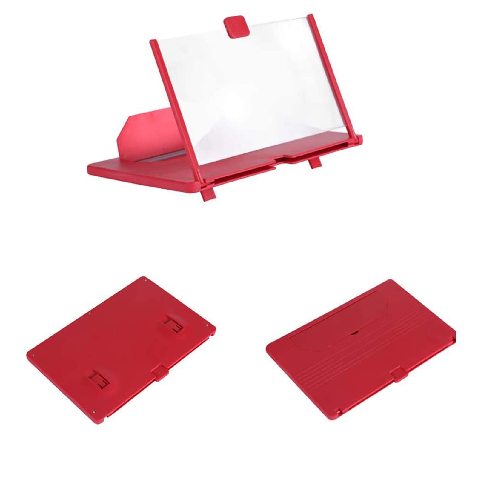SIXRUN Ingranditore 3D per Schermo Smartphone, Ingrandimento 3-4x (B)