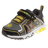 Toy Story Light-Up Shoes for Toddlers Buzz Lightyear & Woody Sneakers for Boys with Lights Official Disney Pixar Character Shoes (Toddler 5-10/ Little Kid 11-12)