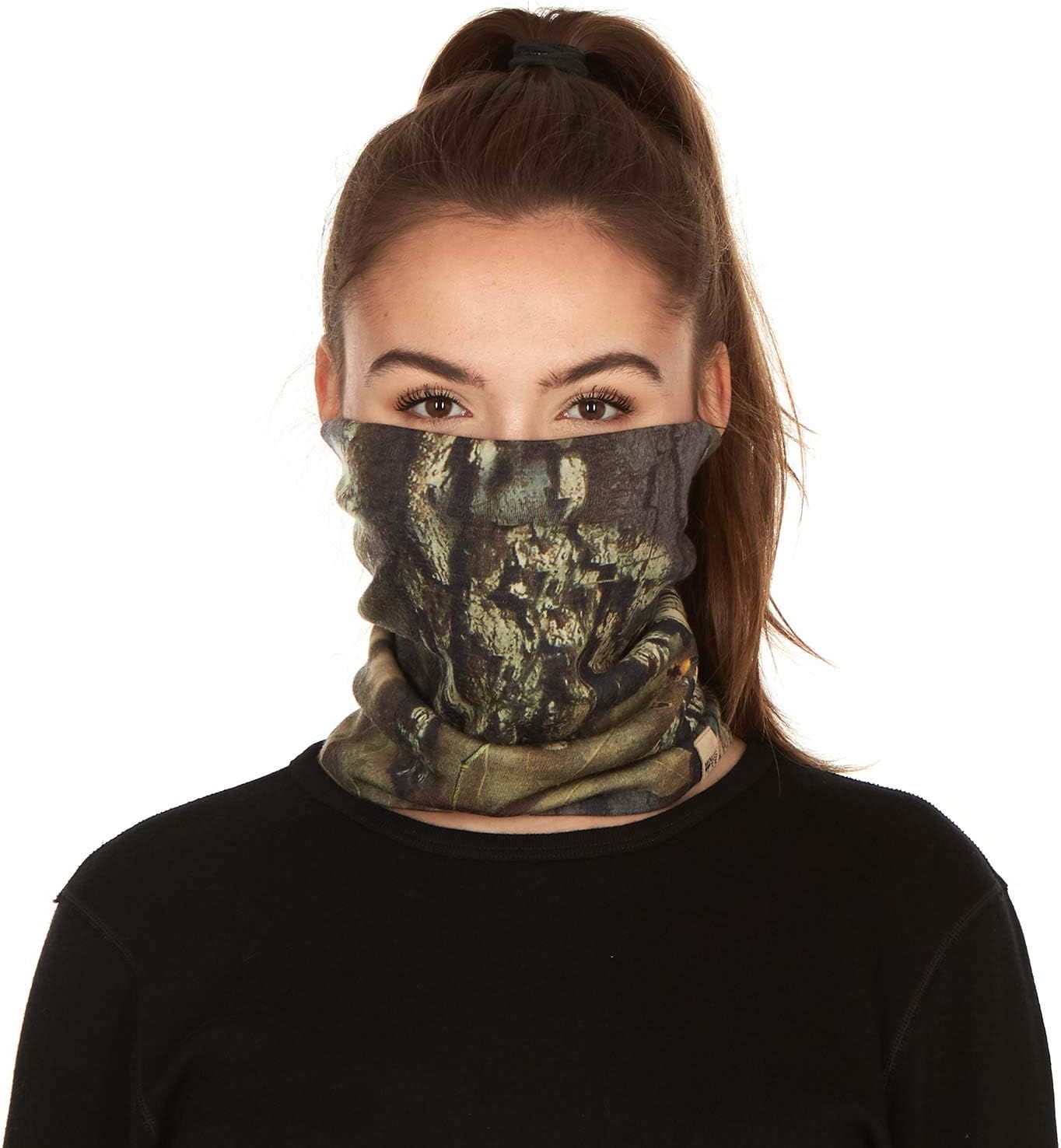 100% Merino Wool - Midweight Neck Gaiter - Skiing Neck Warmer - Winter Face Mask - Multipurpose Headwear