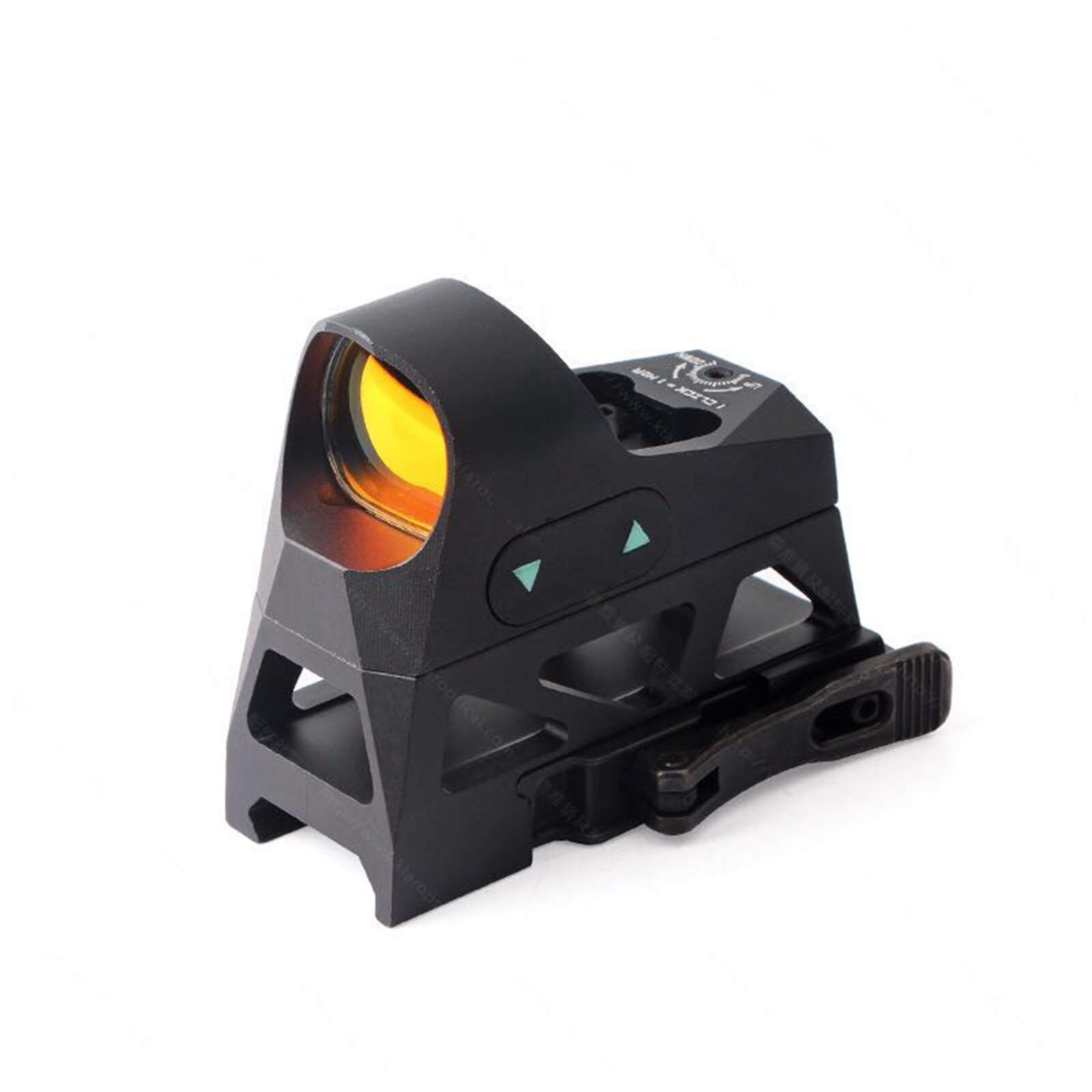 LLY Outdoor Tactical Rifle Scope, ROME03 SIG R3 Red Dot Holographic Sight, with 20MM Weaver/Picatinny Rail Mounts, for Crossbow Airsoft Hunting, 552