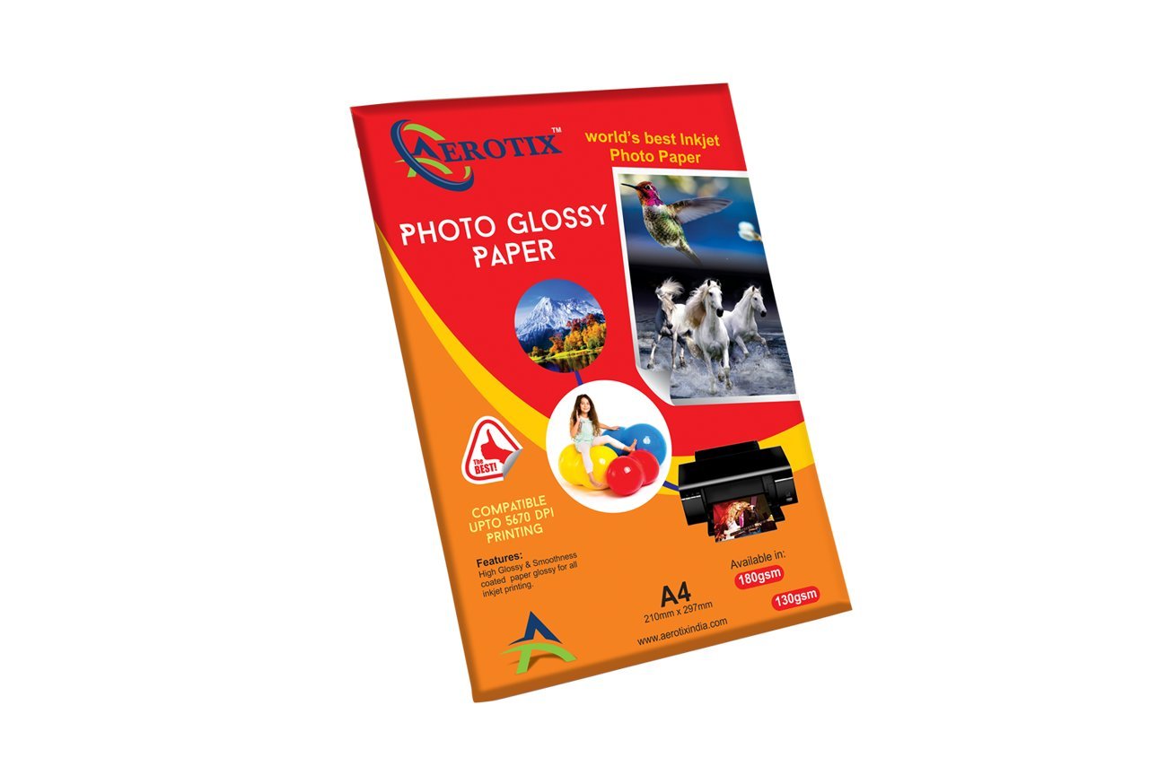 AEROTIX Photo Glossy Paper 180GSM (20PC) (OT-PGP180*20)