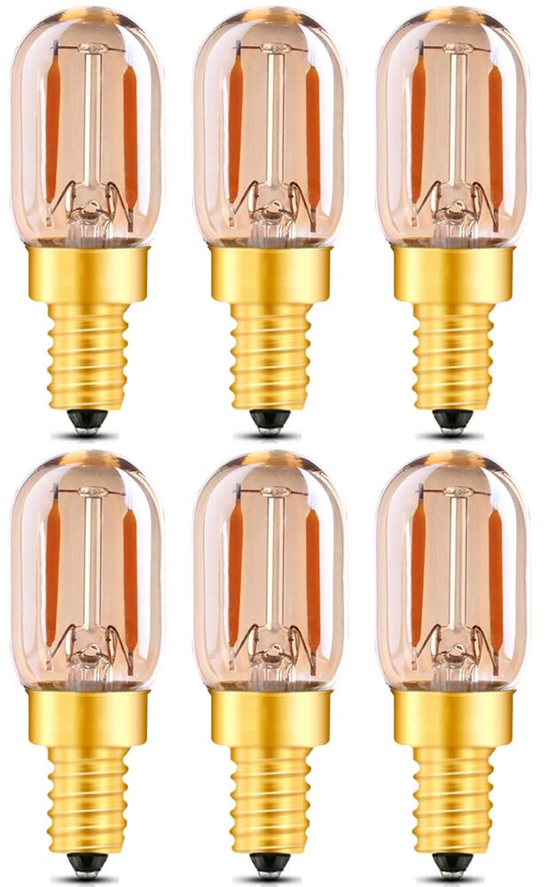 E12 LED電球 フィラメントデザイン 暖色系 ボール型 【6個セット】 E12 LED電球 フィラメントデザイン 暖色系 ボール型 【6個セット