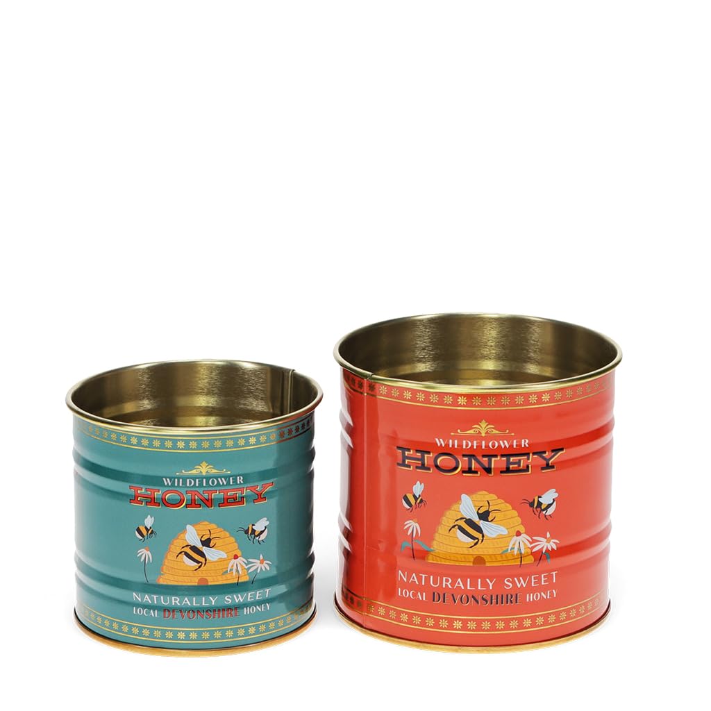 Rex London Bleu Storage Box Honey (X2)