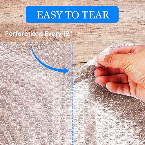 Packbabol Bubble Cushioning Wrap Rolls 2-Pack, 12 Inch X 72 Feet 3/16" Air Bubble, Bubble Moving Wrap For Packing, Moving Supplies, Small Business #TOP2