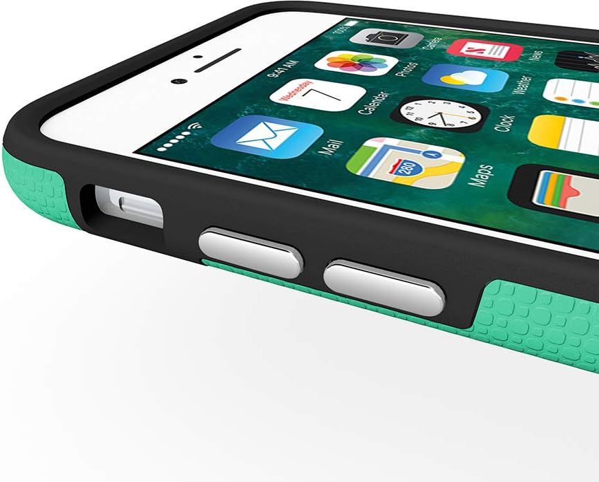 CellEver Case for iPhone 8 Plus/iPhone 7 Plus, 5.5-Inch, Dual Guard Series Protective Shock-Absorbing Scratch-Resistant Rugged Drop Protection Cover (Mint)