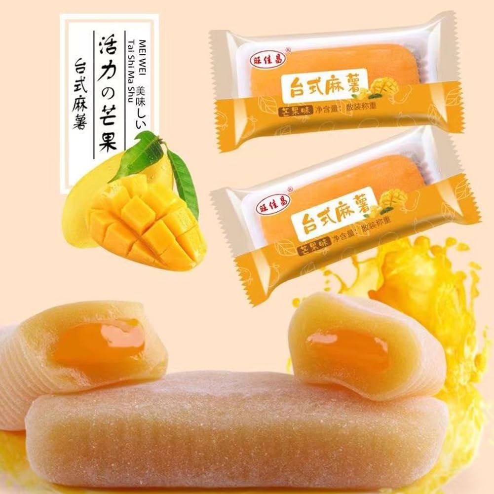 WSYLS mochi cibo cinese cibo asiatico mochi snack cinesi (Sapore di cocco)