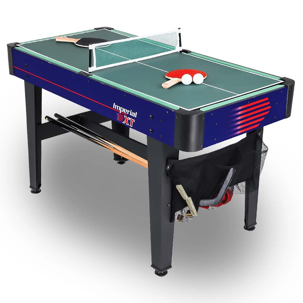 CARROMCO Imperial-XT 7in1 Tisch| Kicker, Billard, Tischtennis & mehr
