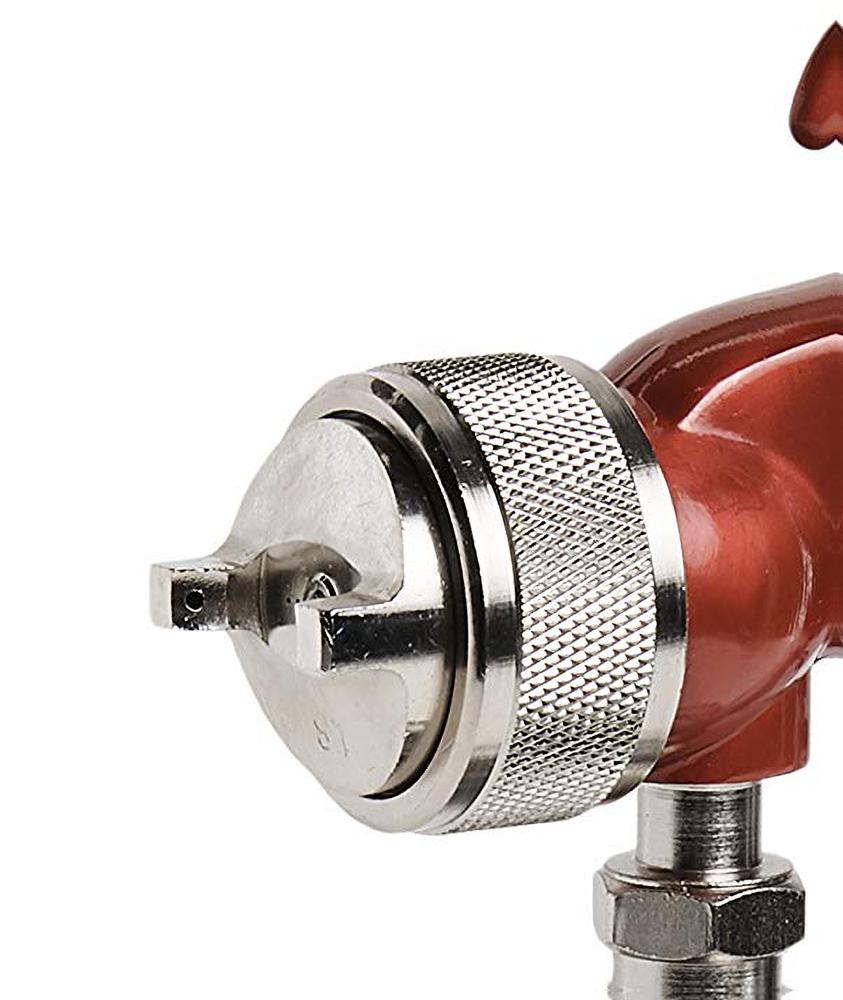 Astro Pneumatic Tool 4008 Spray Gun with Cup - Red Handle 1.8mm