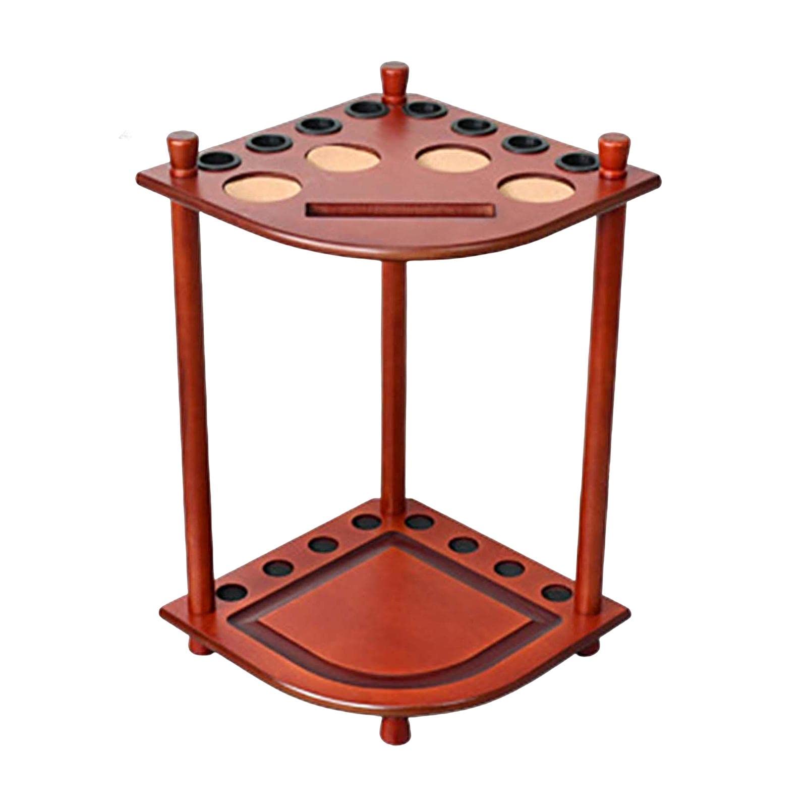 Porte-queues de billard d'angle avec porte-gobelet intégré - 8