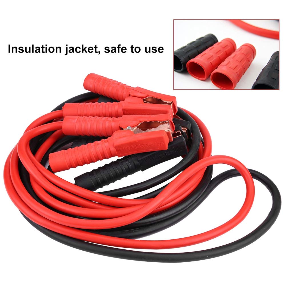 Cavi di avviamento batteria di emergenza per cavo di alimentazione per auto da 12 V per emergenza batteria per auto (Coppa del Mondo/2000A)