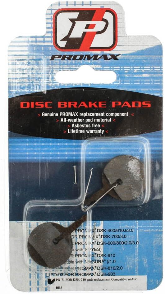 PROMAX Disc Brake Pads Pair PD-71 For DSK-710 AVID BB5 MTB Bike NEW