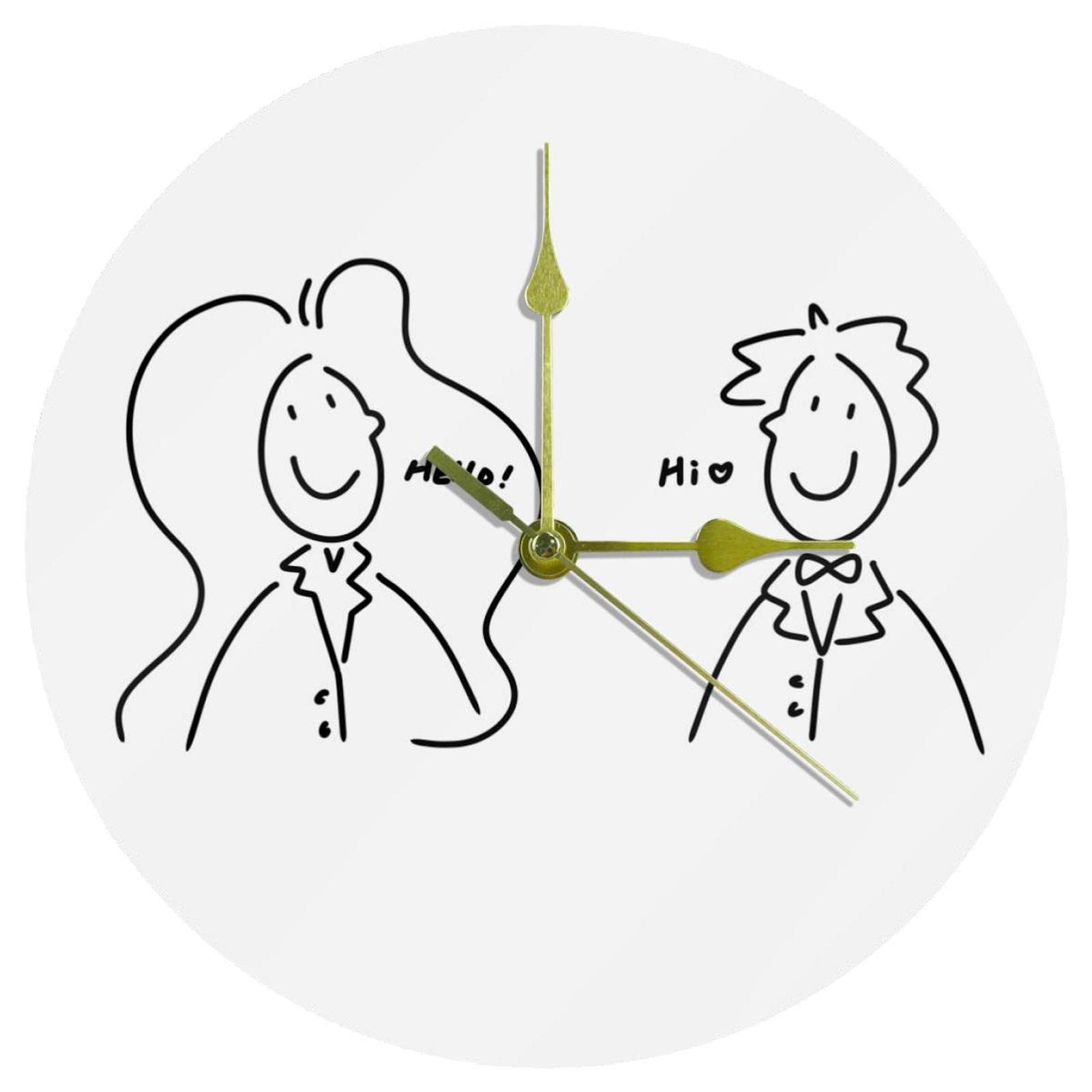 Horloge murale pour bureau et école favorisant la productivité au quotidien