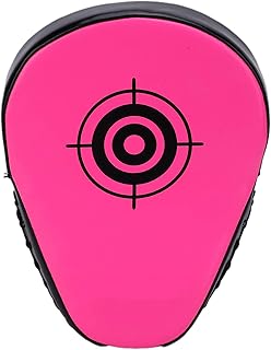 OhhGo Almofadas de mão de boxe para Kickboxing Kickboxing Kickboxing Ferramenta de treinamento de atletas para Muay Thaie Pink1 Almofadas de treinamento de boxe de mão Tapete de treinamento de boxe Almofadas de boxe Treinamento de boxe