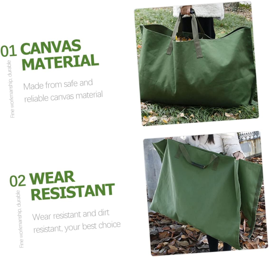 YARNOW Garden Waste Bag for Yard Reusable Leaf Storage Bag Garden Leaf Waste Bag Litter Bags Storage Bag Made of Sturdy Material