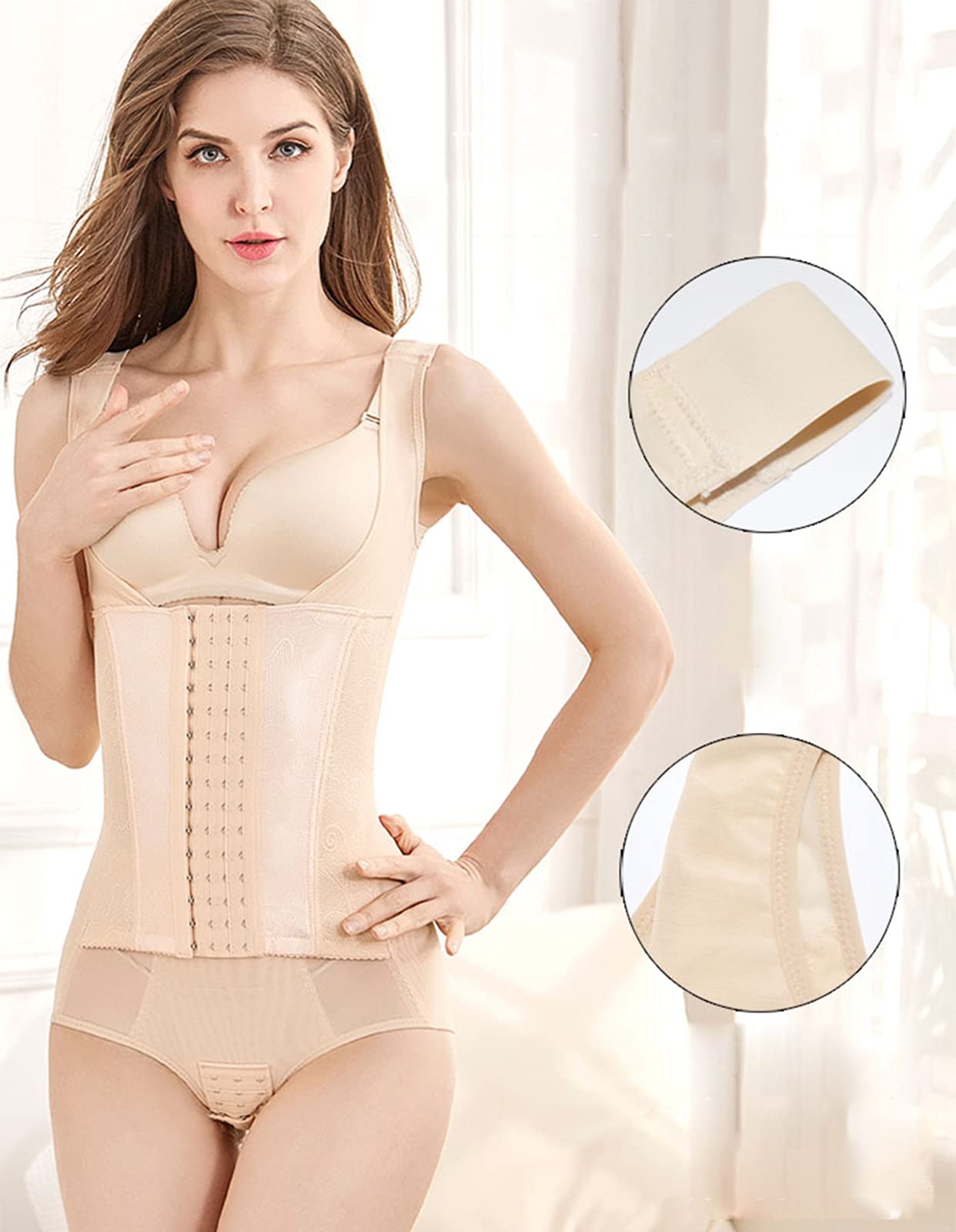 Body Contenitivo Modellante Donna - Shapewear Invisibile Per Pancia Piatta E Curve - Foto 5