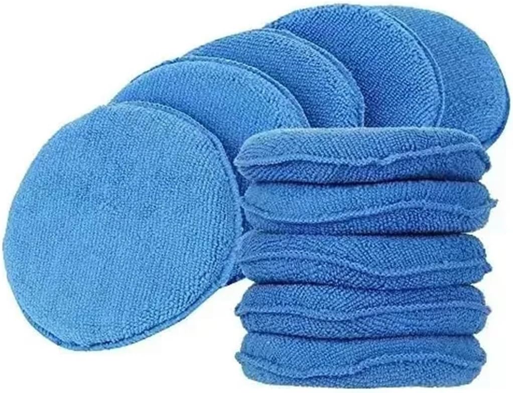 1-20 Pcs Soft Wax Towel Foam Sponges - Pocket-Sized Care Polishing & Wax Removal Sponges for Car Detailing(20pcs)