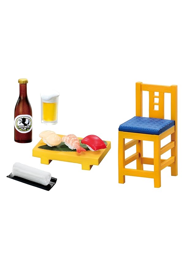 Re-Ment Sushi Restaurant Blind Box - Includes 1 of 8 Collectible Mini Figurines - Fun and Versatile Decoration by Re-Ment - Image 9