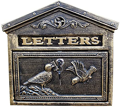 YSDKJ briefkasten anthrazit briefkasten Briefkasten Retro Outdoor...