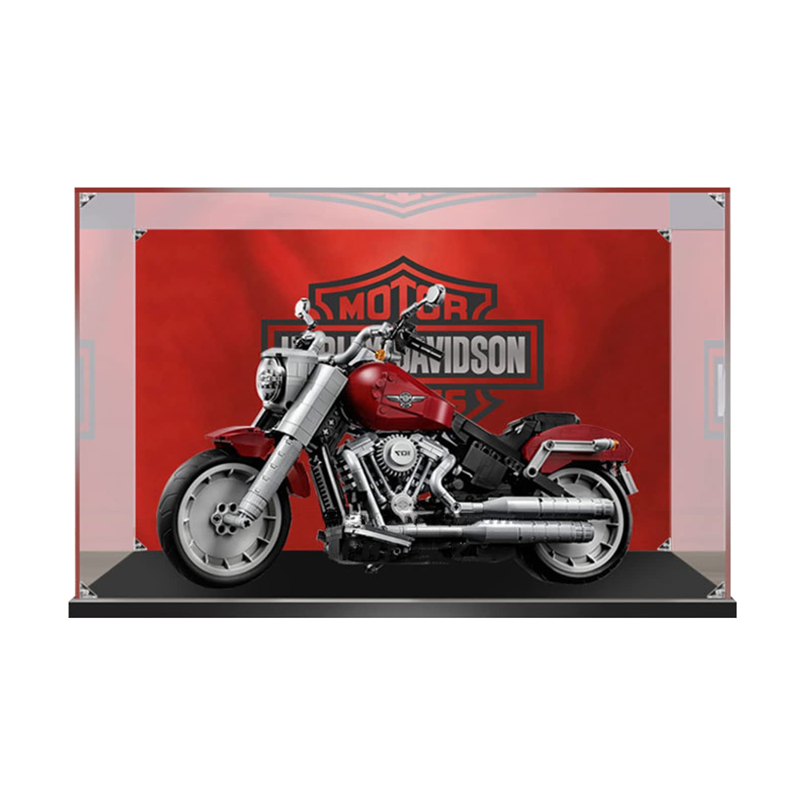 Buy CUBODA Acrylic Display Case for Lego 10269 HarleyDavidson Boy