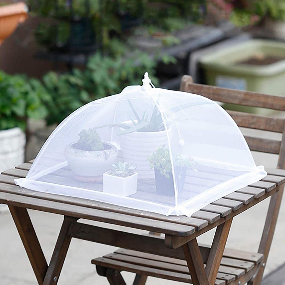 Cloche Alimentaire En Maille Métallique - Dôme Protecteur Pour Plats, Gâteaux Ou Plantes