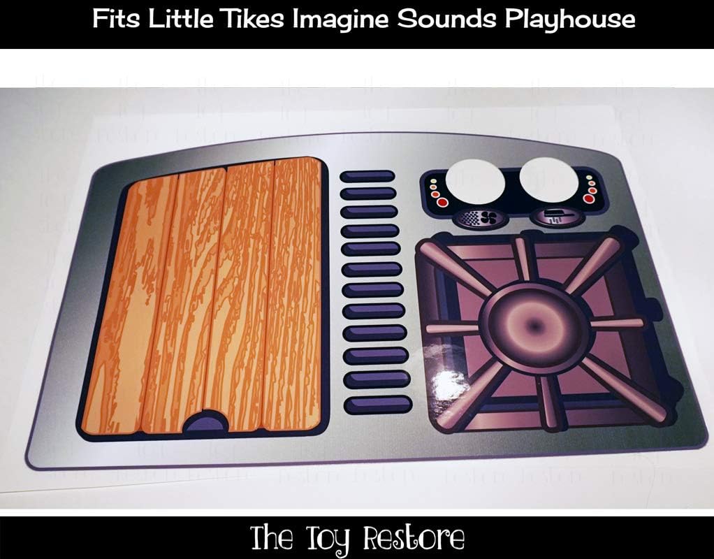 Toy Restore Replacement Stickers Fits Little Tikes Imagine Sounds Playhouse Kids