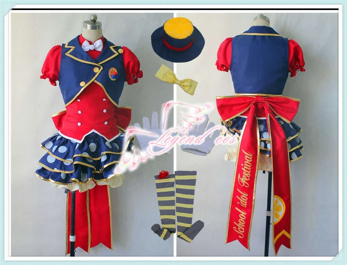 Amazon.co.jp: 漫尚cosplayラブライブ!スクフェス SR 4月フルーツ 