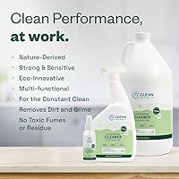 Vista 3 de Clean Republic Spray limpiador multiusos, derivado de la naturaleza, sin blanqueador y sin fragancia, limpiador multisuperficie, 32 onzas, 1 paquete