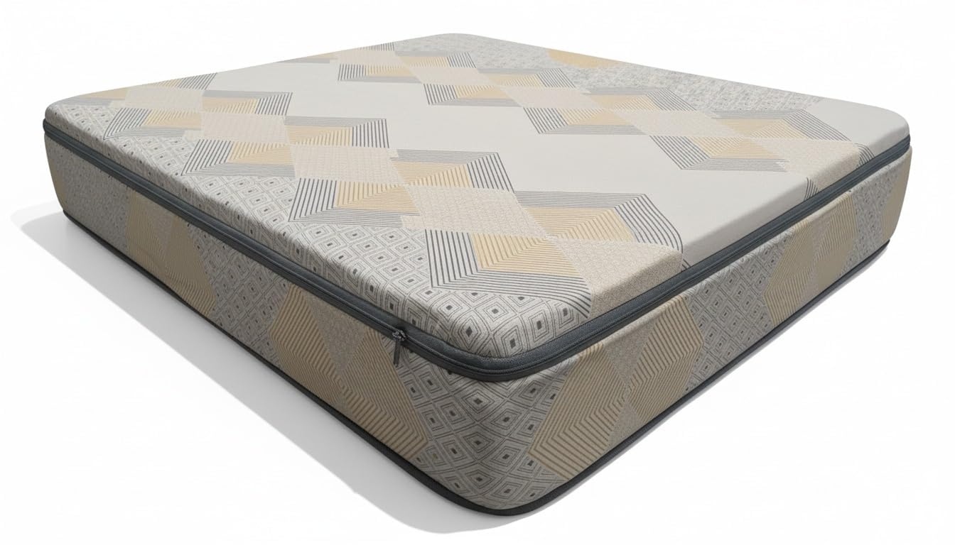 Response Memory Orthopedic Mattress Cover Protector with Zipper Chain, Low-Profile Bed, Equivalent Quality, Relaxing Sleep | (Mattress Cover, 72x35x0.1 inch)-image-24