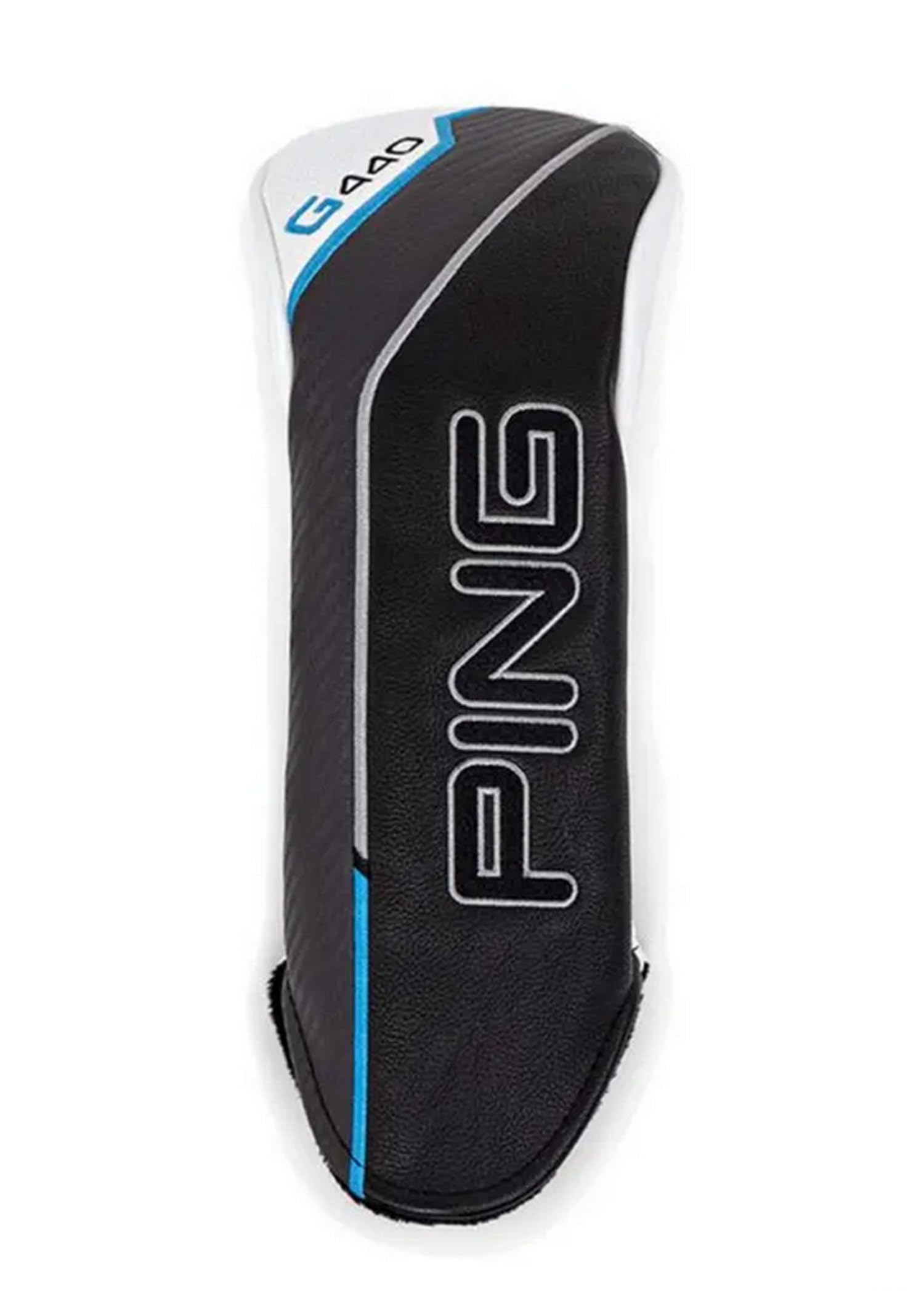 PING G440 Couvre-club de golf hybride, noir/bleu/blanc, étiquette réglable, modèle 2025