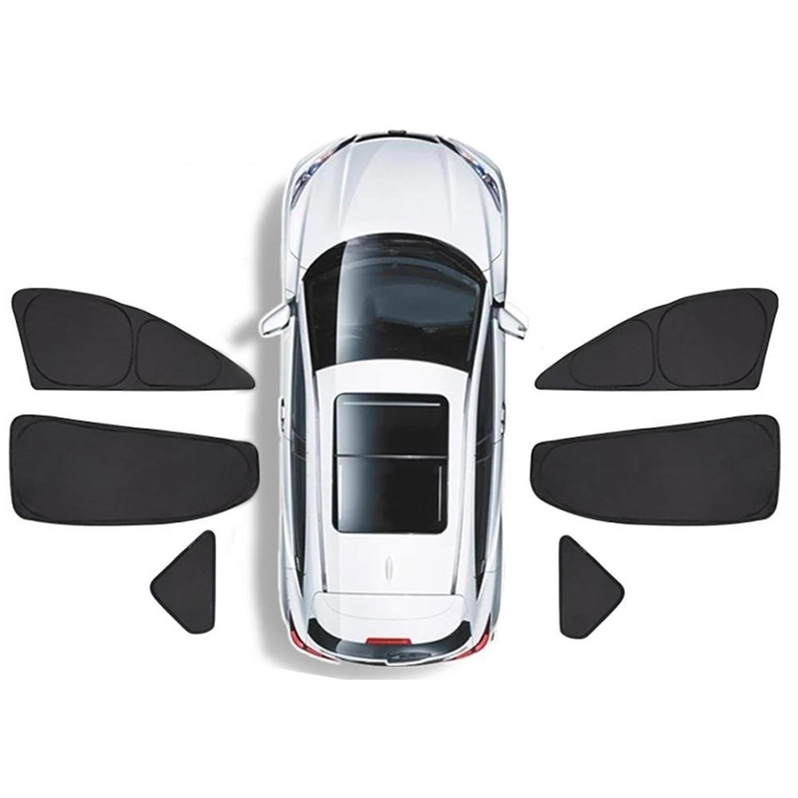 Parasole Finestrino Auto Per Tesla Per Model Y Parasole Per Finestrini Laterali Auto Visiera Parasole Parabrezza Anteriore Posteriore Protezione La Privacy Schermo