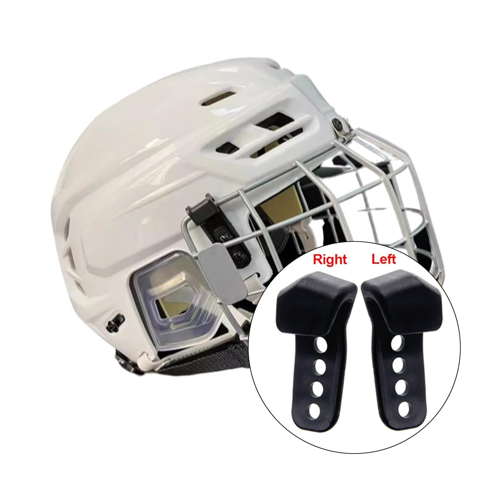 60 piezas de kits de reparación de cascos de fútbol, kits de hardware de casco de fútbol, piezas de repuesto para casco de hockey, béisbol, deportes