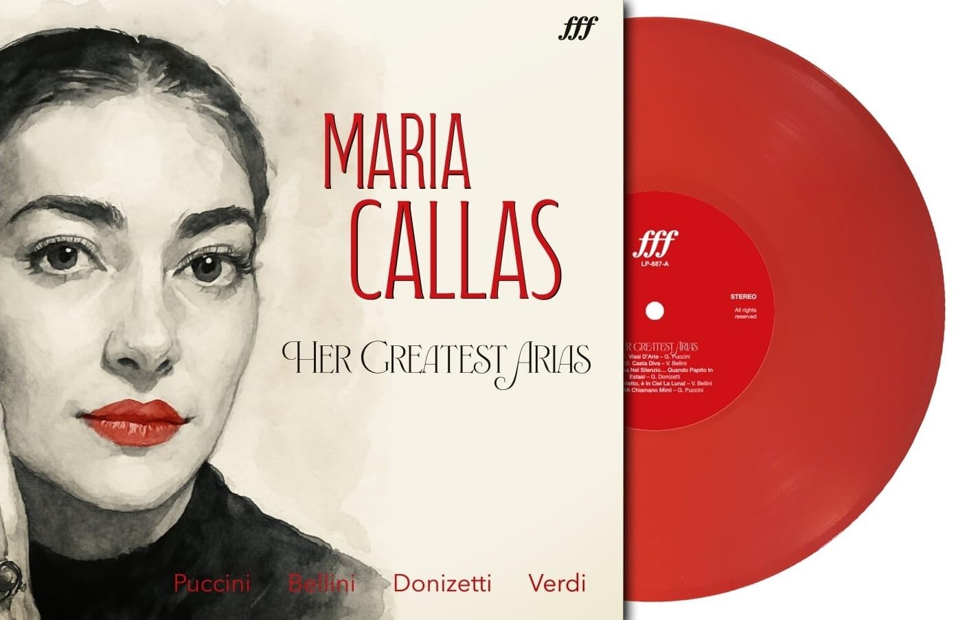 Her Greatest Arias (Transparent Red Vinyl)