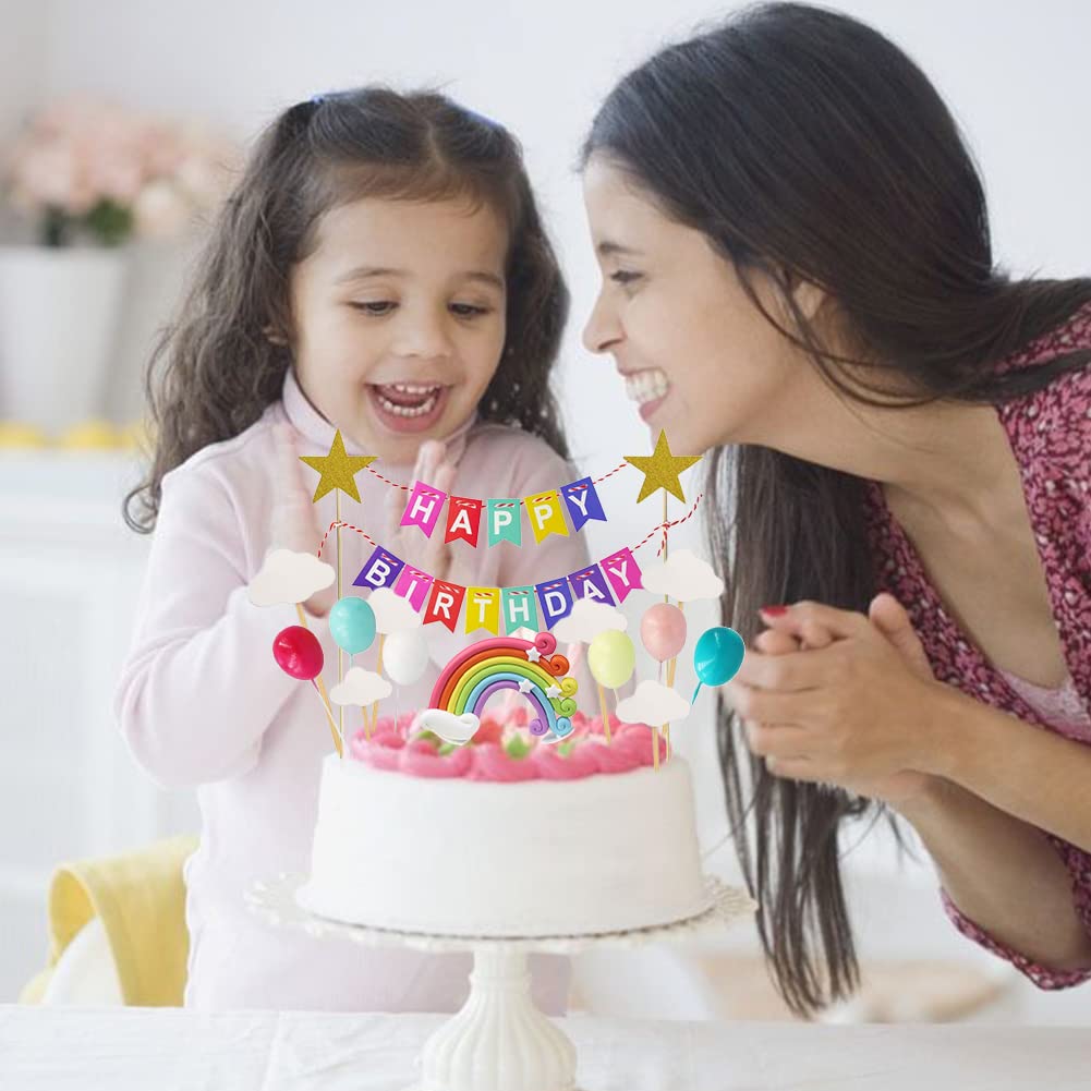 Décoration De Gâteau Joyeux Anniversaire, Décorations De