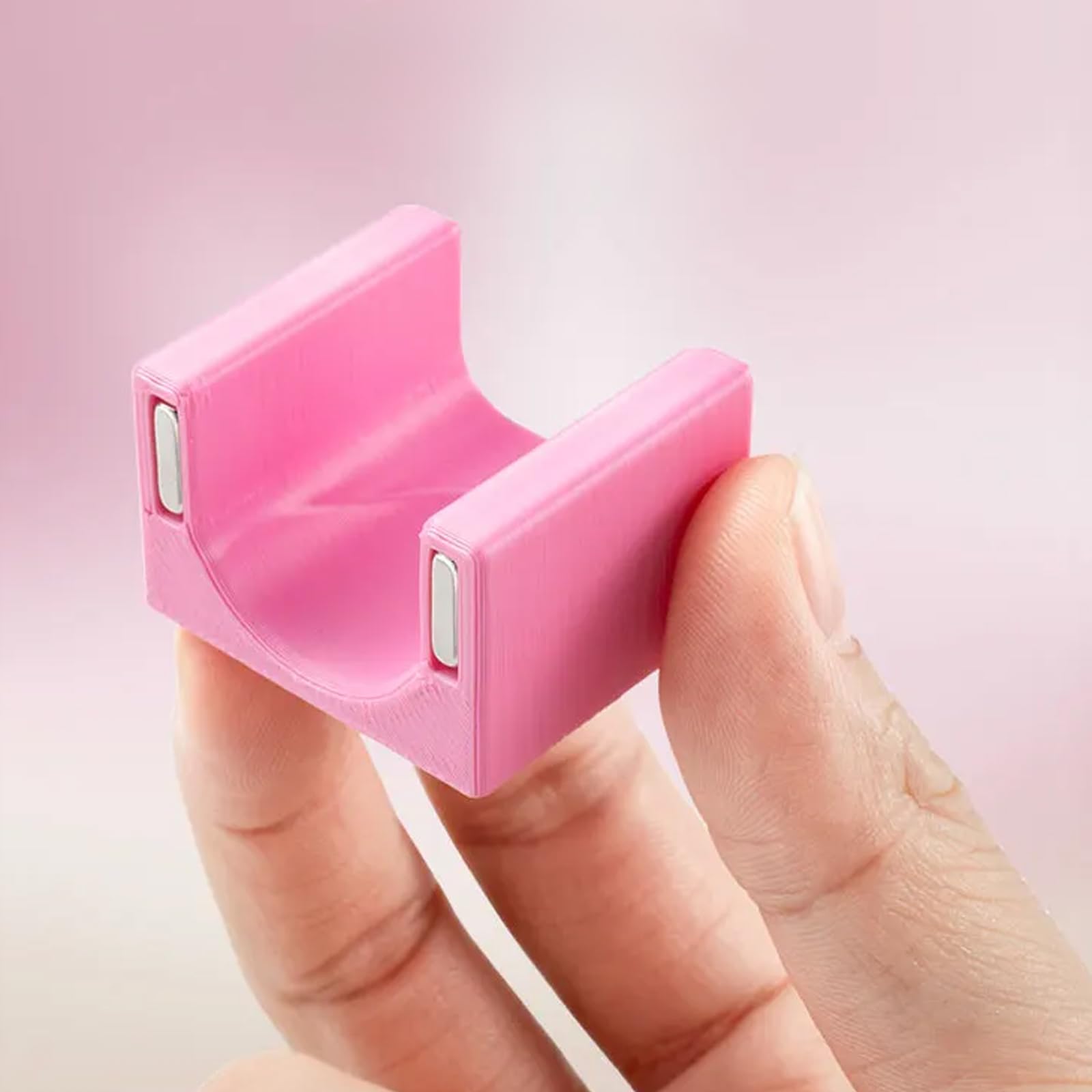2 szt. Magnesy do paznokci kocie oko do paznokci, 3 w 1 różowy magnes do paznokci pióro i automatyczne silne narzędzie 5D do wzorów kocie oko, magnesy, serce, linie i szeroki lekki żelowy