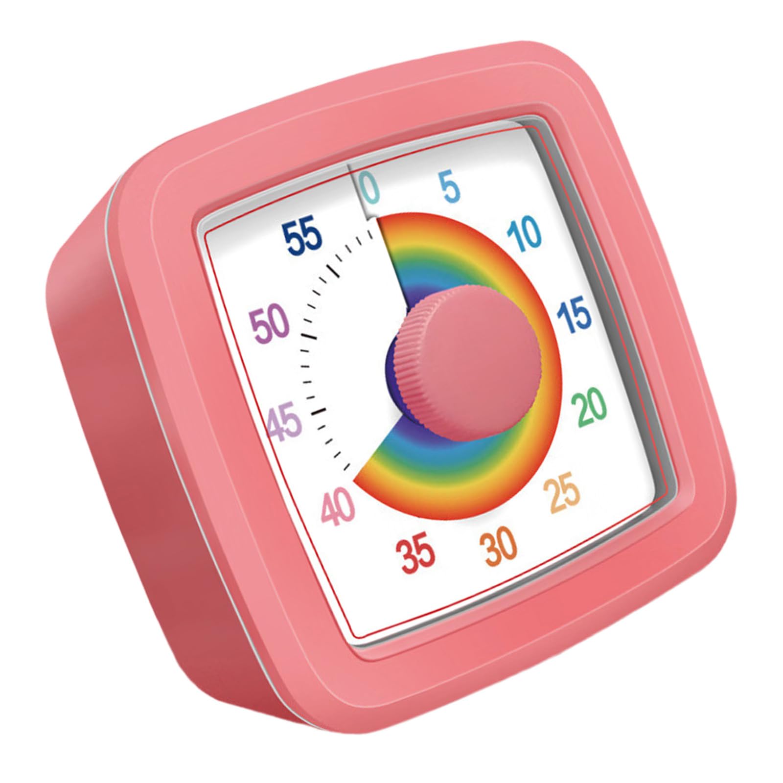 60-Minute Colorful Countdown Timer for Learning Easy Time Setting Kitchen Timers for Cooking