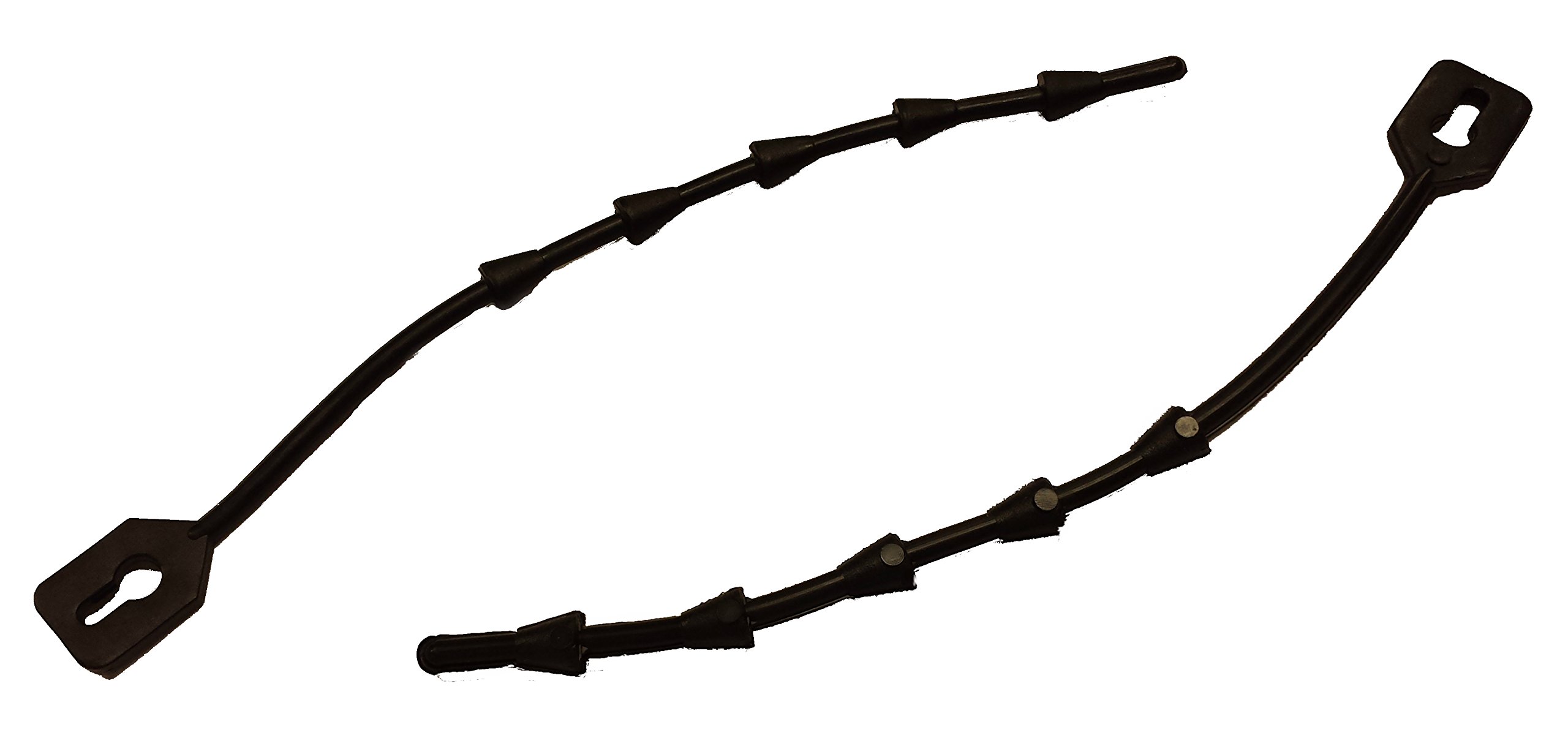 Soft Rubber Tree Ties - Packed by the CandyRushTM Charity - to Support Young Plants Saplings Whips Vines or Roots