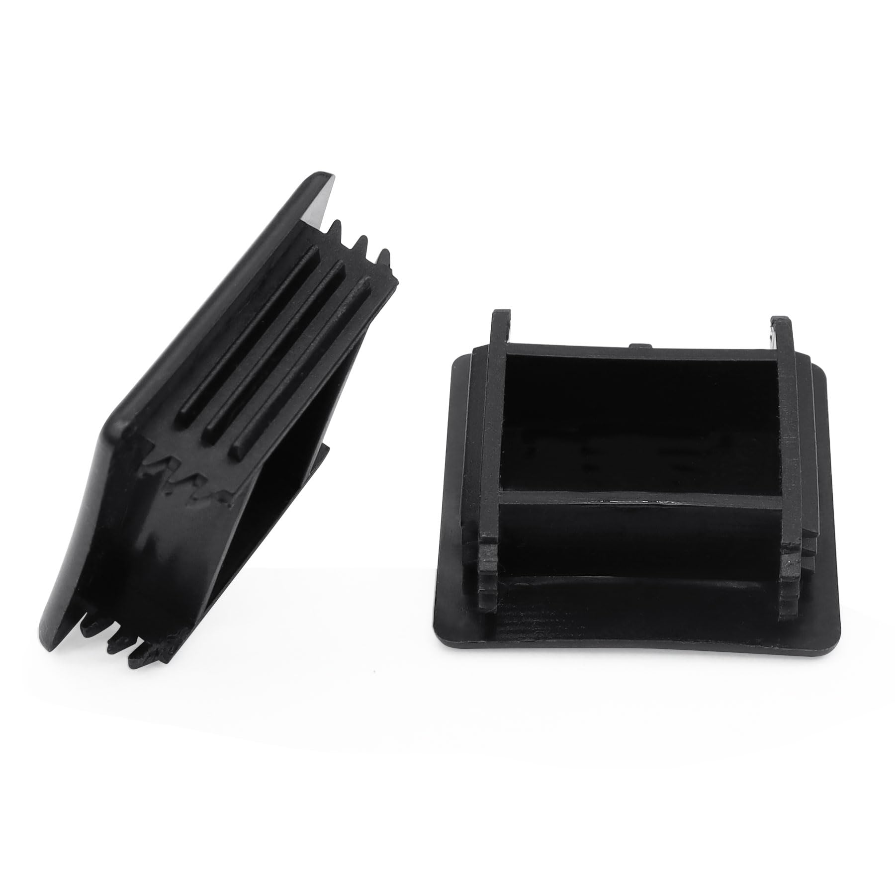 PVC Style Plastic BLACK End Caps Unistrut Channel 1-5/8'' X 1-5/8'' #E - Foto 7