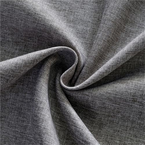 Rideau de douche imperméable lourd pour stopper l'eau baignoire lin gris - 6