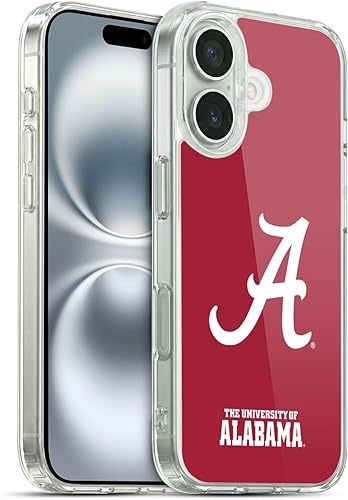 Miniatura 215 de Head Case Designs Funda de gel con logotipo oficial de la Universidad de Alabama UA [protección de grado militar] compatible con Apple iPhone 11