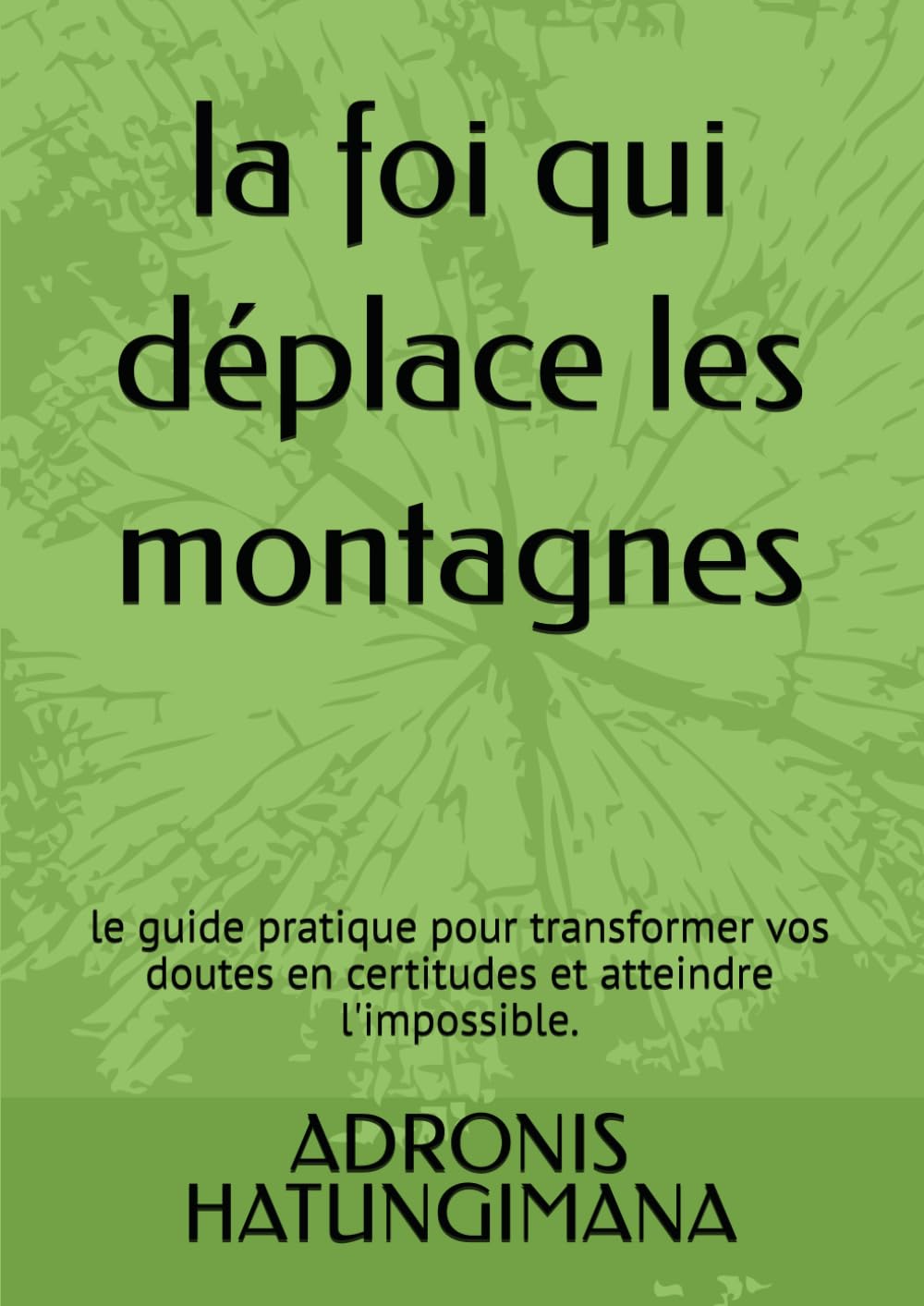 la foi qui déplace les montagnes: le guide pratique pour transformer vos doutes en certitudes et atteindre l'impossible.