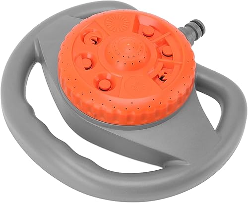 Miniatura 9 de Fdit Aspersor de agua para jardín, 8 patrones, cobertura de área grande, rociador de torreta, multifuncional, para patio de césped