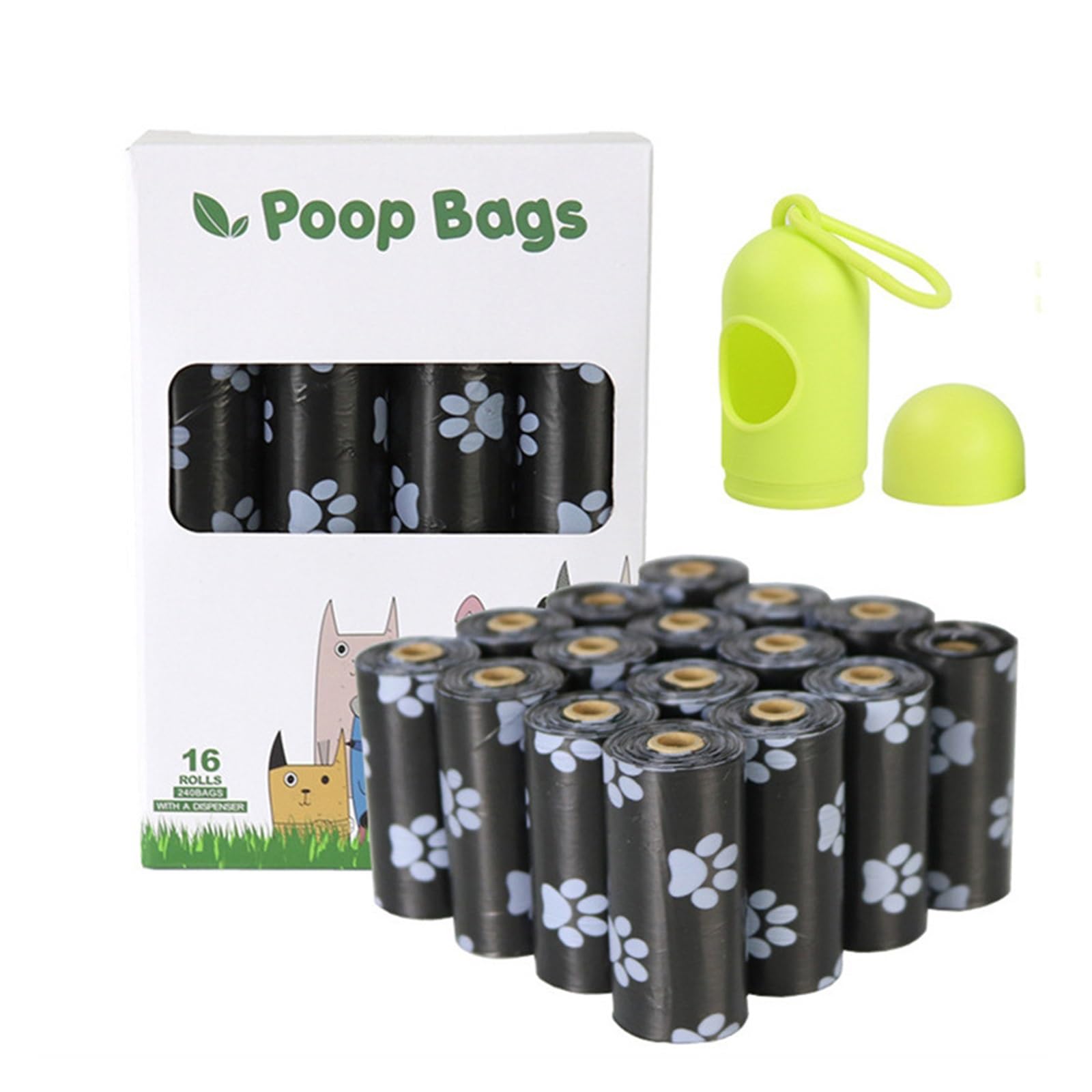 Sac pour chiens écologique pour éliminer les odeurs et ramasser proprement en voyage