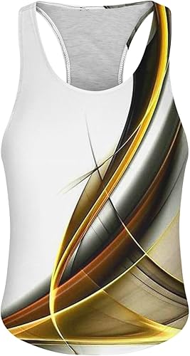 Miniatura 4 de Camiseta Mangas Estampado de mármol Hombre camisola Mangas Cuello Redondo Camiseta tipo túnica Camisetas Deportivas