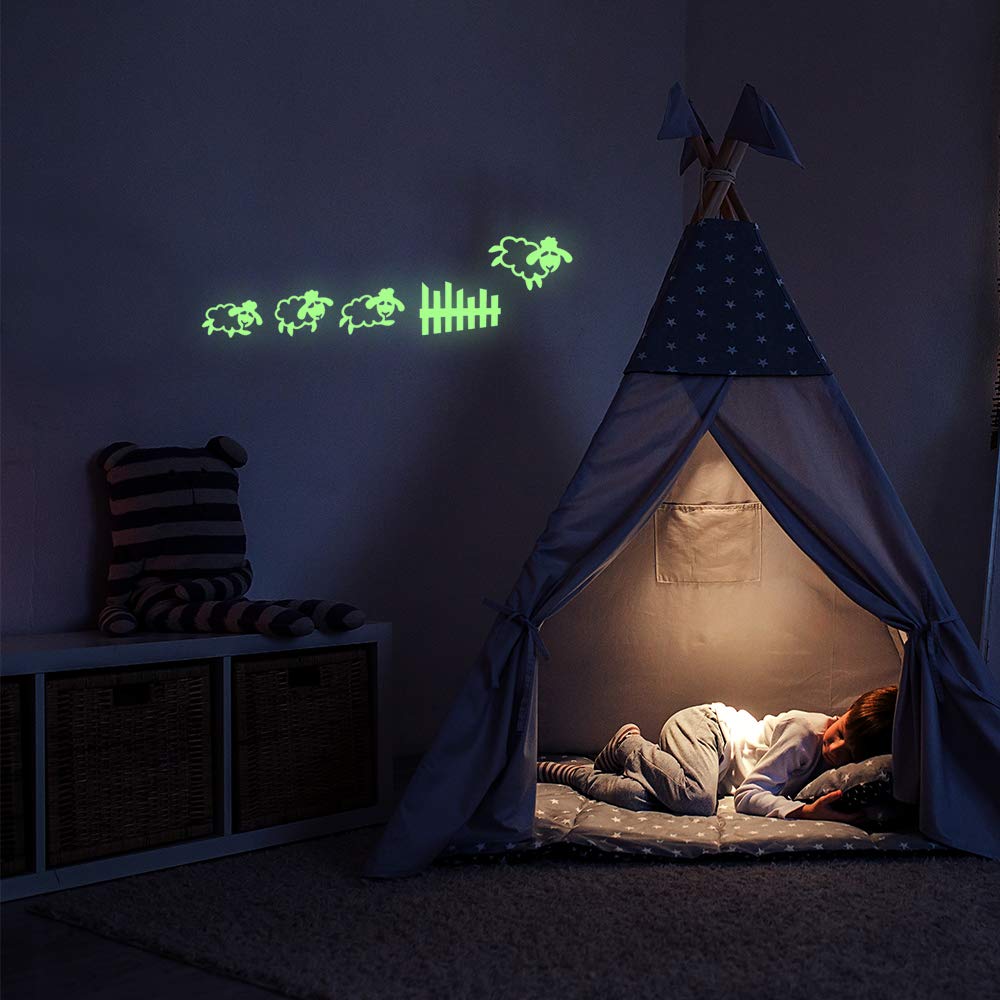 Ambiance Glow in The Dark Stickers 30 x 165 cm, Phosphorescent, 30x165 - Image 3