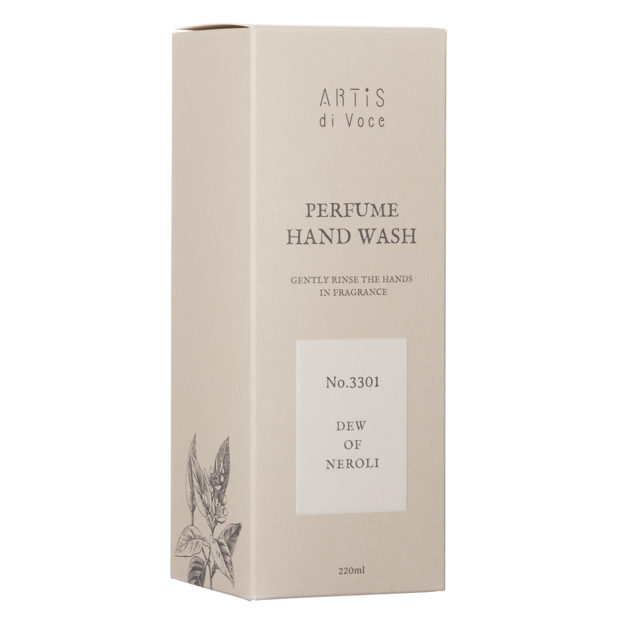 Amazon.co.jp: ARTiS di Voce ハンドウォッシュ 220ml 3301 DEW OF